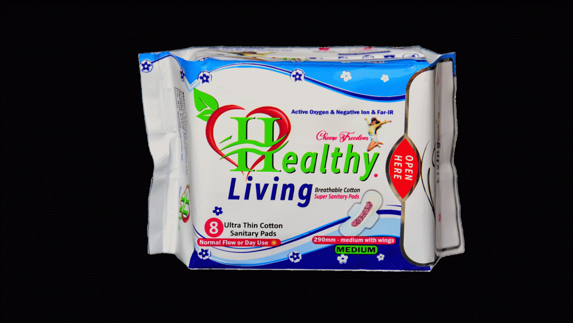 HEALTH LIVING SANITARY PAD 290MM (DAY USE / NORMAL FLOW)